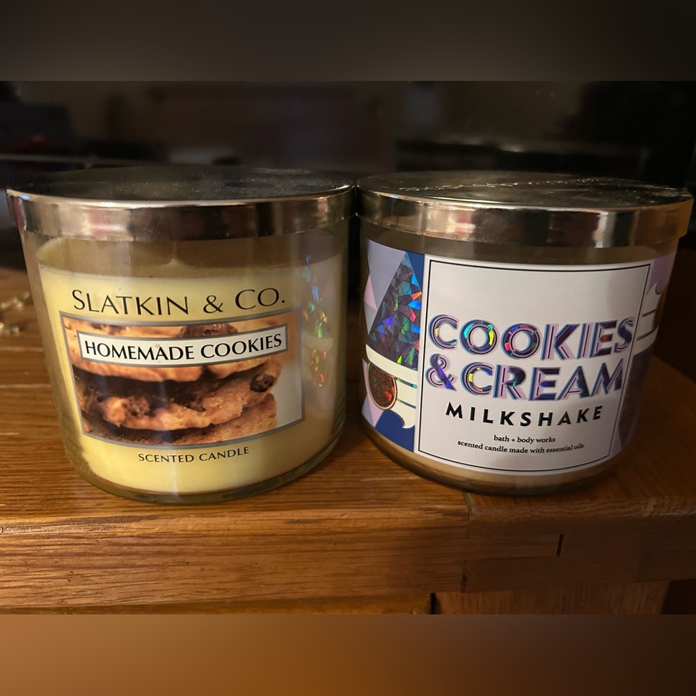 2 brand new candles